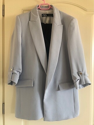 Zara mavi blazer ceket