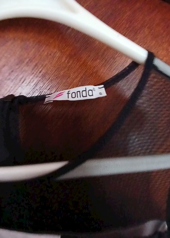 Siyah  krem Uzun Askılı Kadın Tulum - Görsel 6