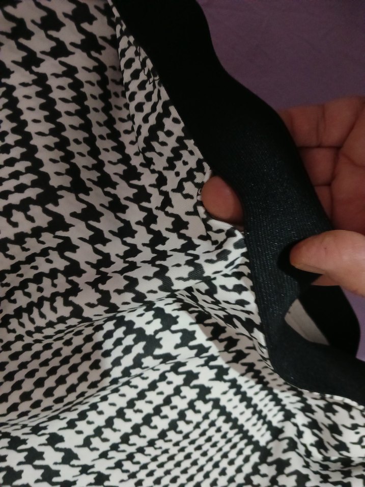 Kadın Gri Mini Ekose Etek - Görsel 2