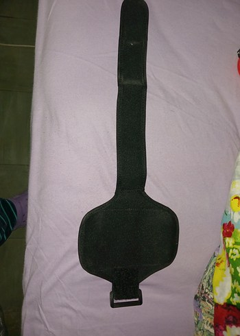 Siyah Biker Telefon Kılıfı Velcro Bantlı  kola takılır - Görsel 3