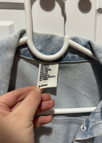 Kısa Kadın Denim Kot Ceket - Görsel 2