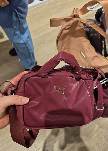 Bordo Parlak Kadın Omuz Çantası