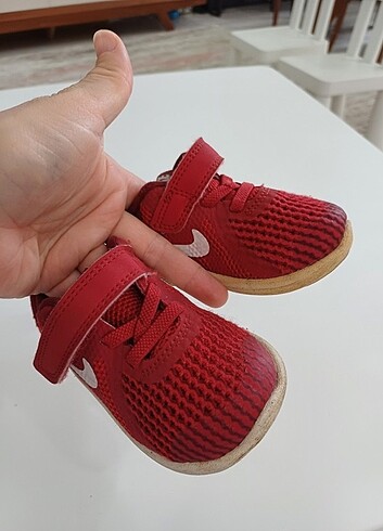 21 Beden bordo Renk Nike bebek ayakkabı 