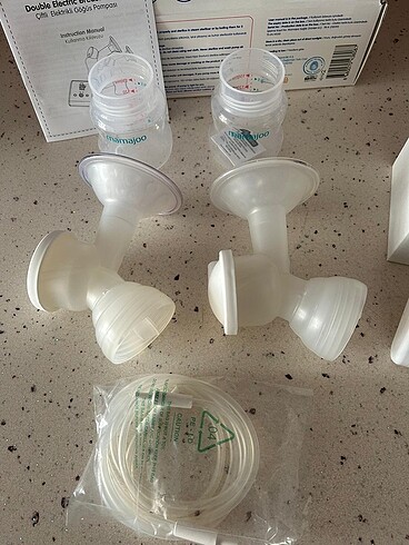 Baby mom çiftli elektrikli göğüs pompası