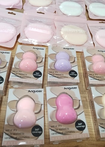 Pastel Pembe Makyaj Süngeri - Görsel 7