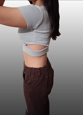 Bershka Crop tişört 