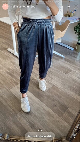 Kadife eşofman