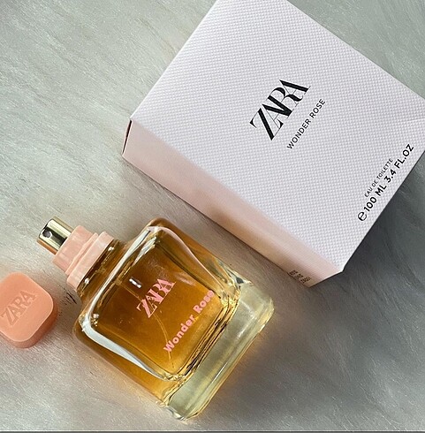 Zara wonder rose bayan parfümü