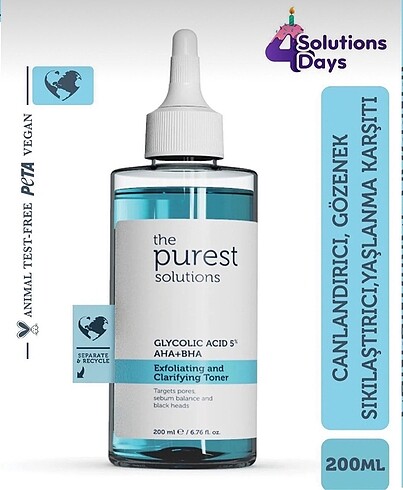 The purest solutions aha bha
