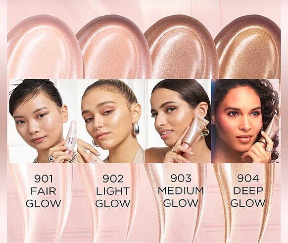 Beden Loreal paris glotion all in öne doğal ışıltı 902 light glow