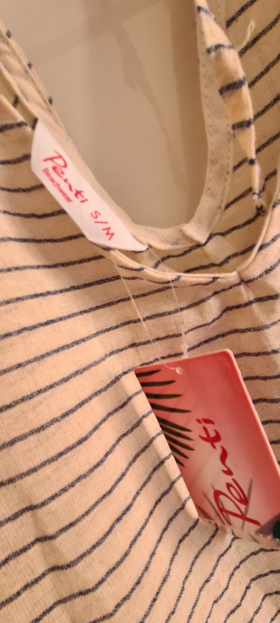 PENTİ Marka sıfır ürün Püsküllü V-Yaka plaj elbisesi - Görsel 3