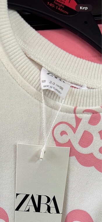 Zara Barbie sweat takım