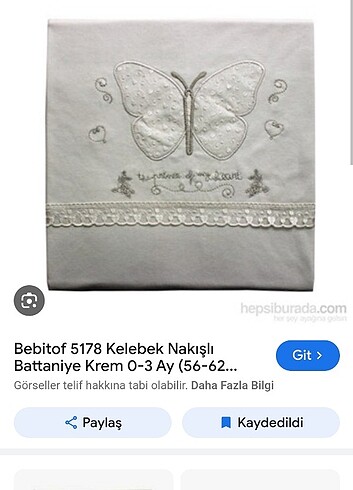 Bebitof battaniye