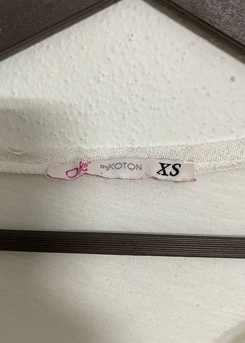 Bohem Beyaz Kelebek Baskılı Hamile Tişörtü - Görsel 3