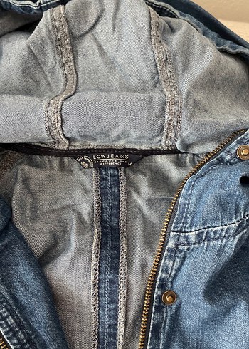 LC Waikiki Düğmeli Mavi Kadın Denim Ceket