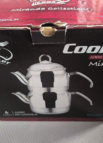 Diğer Cooker Miranda jumbo boy çaydanlık