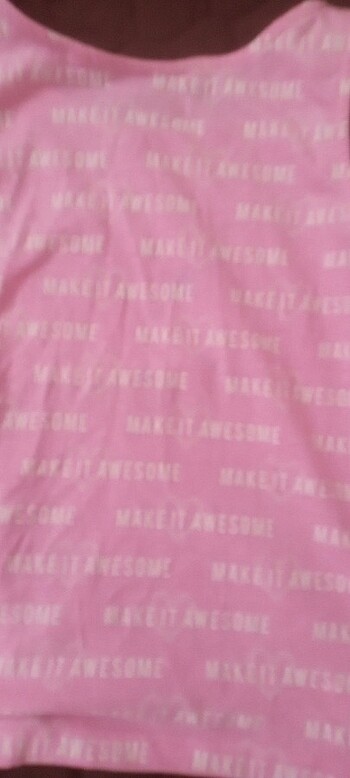 5 Yaş Beden pembe Renk Pembe bluz