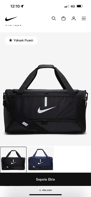 Nike Büyük Boy Spor Çantası