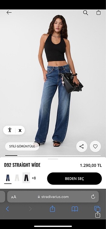 stradivarius d98 jean