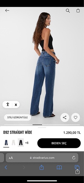 Stradivarius stradivarius d98 jean