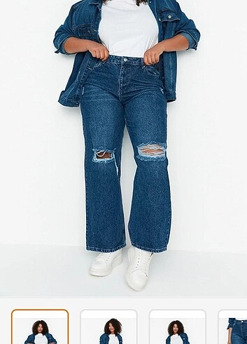 TRENDYOL CURVE JEANS 