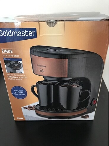 Goldmaster Filtre kahve makinesi