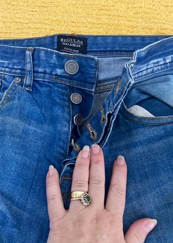 Mavi Erkek Denim klasik Kesim Kot Pantolon - Görsel 2