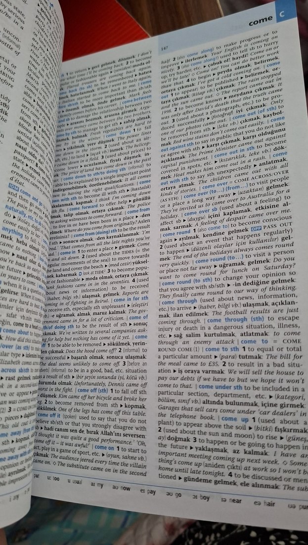 Oxford Wordpower İngilizce-İngilizce-Türkçe Sözlük - Görsel 3