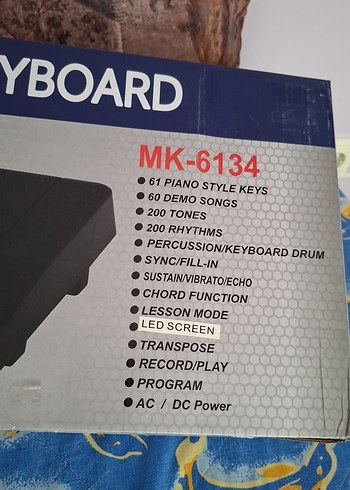 Diğer 61 Tuşlu Elektronik Piyano Klavye