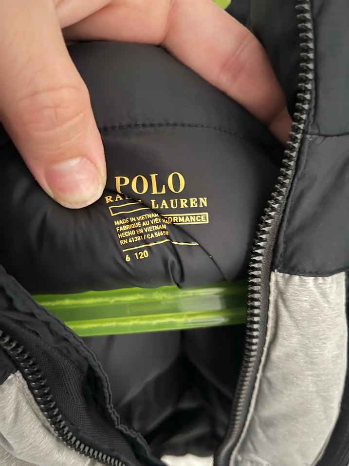 Polo Ralph Lauren Erkek Çocuk Gri Mont - Görsel 3