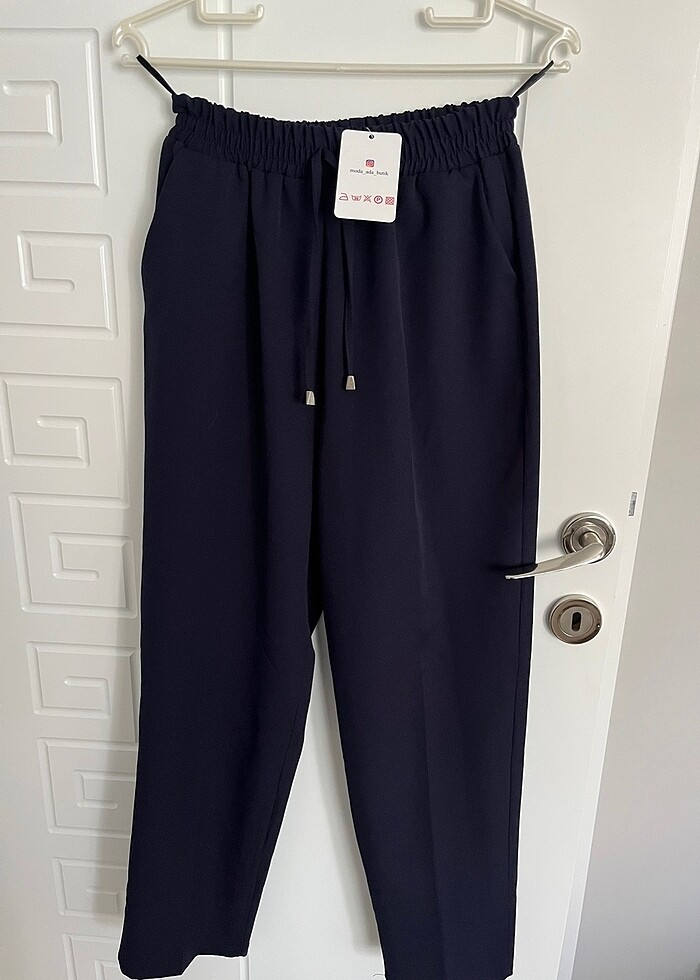 Lacivert pantolon - Görsel 2