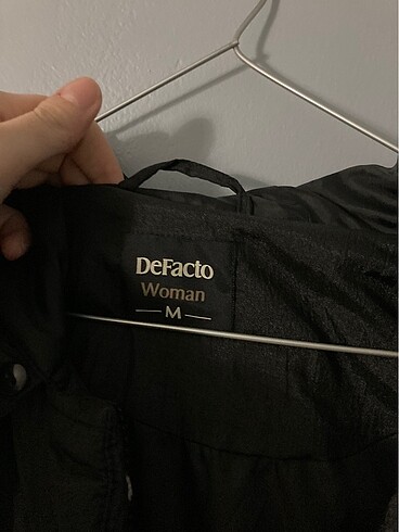 m Beden siyah Renk Defacto siyah kadın Mont
