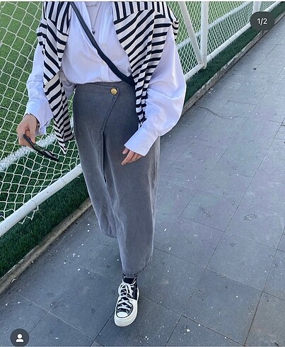 Denim etek