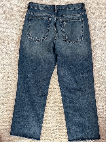 42 Beden mavi Renk Mango denim
