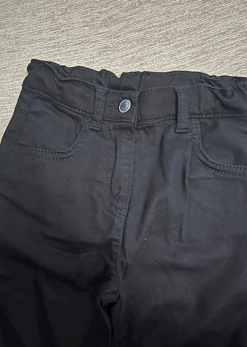 siyah keten pantolon - Görsel 6