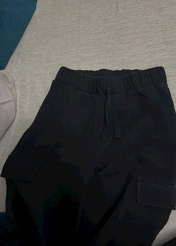 Siyah Rahat Kesim eşofman altı - Görsel 5