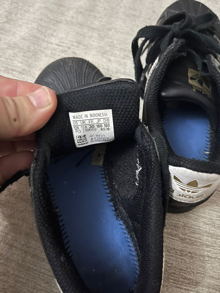 Siyah Adidas Spor Ayakkabı - Görsel 3