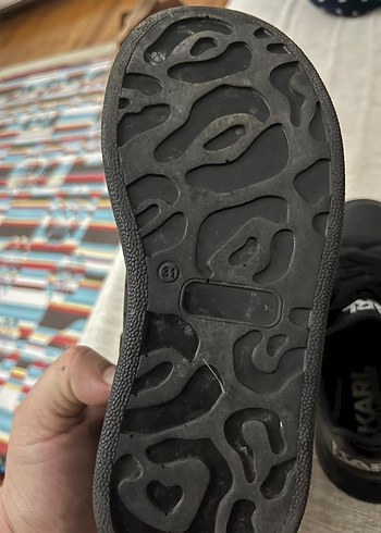 KARL Siyah Spor Ayakkabı - Görsel 5