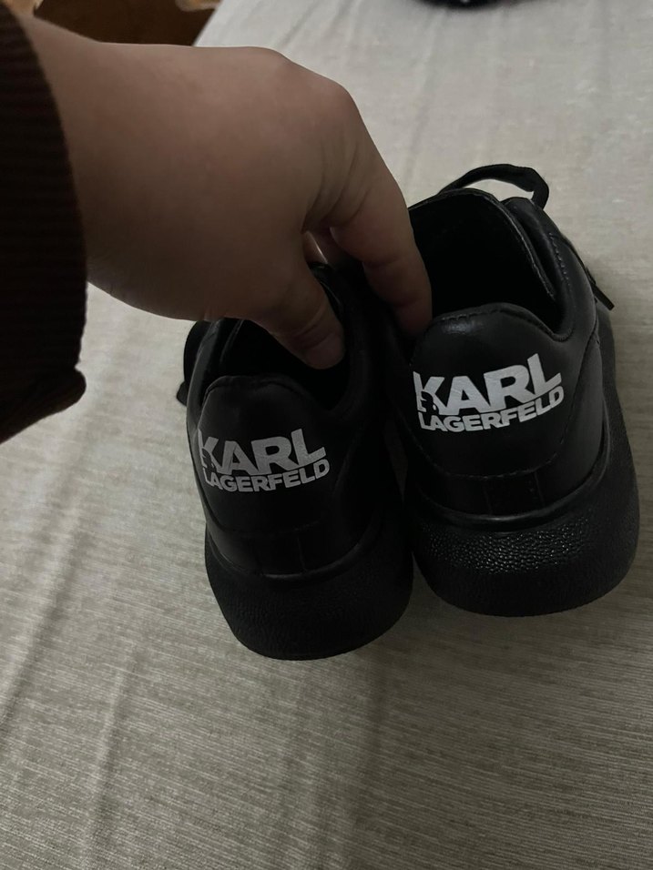 KARL Siyah Spor Ayakkabı - Görsel 2