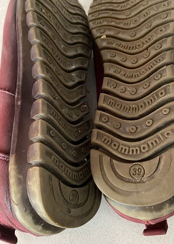 mamamia marka Bordo kadın ayakkabı - Görsel 4