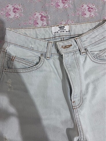 32 Beden BERSHKA jean 1 kere giyildi
