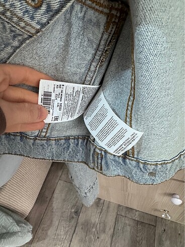 xs Beden Mango jean ceket