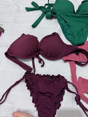 xs Beden 3 adet bikini takımı 2 kere kullanıldı