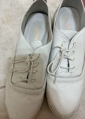 Erkek / kadın #Deripabuç  marka 42 no Beyaz Minimalist Ayakkabı - Görsel 4