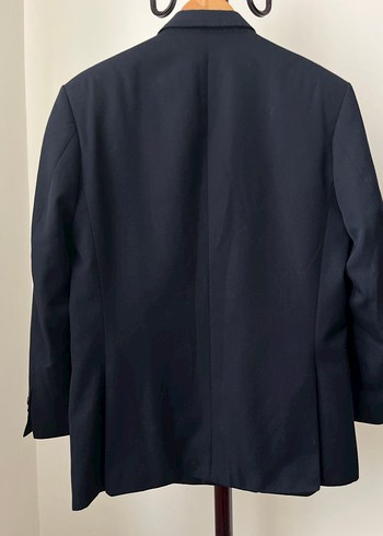 s/m Beden Lacivert Düğmeli Regular Fit Unisex Ceket