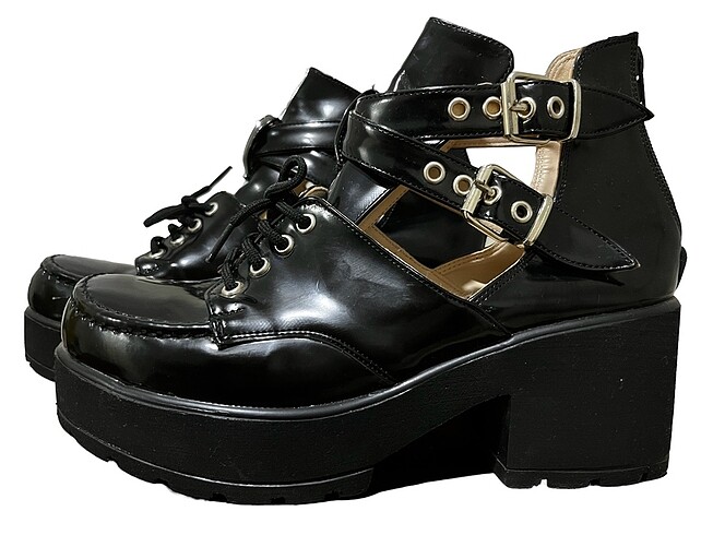 Diğer Gotik platform siyah rugan