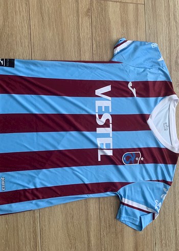 Bordo Mavi Erkek Kısa Kollu V Yaka Forma Trabzonspor