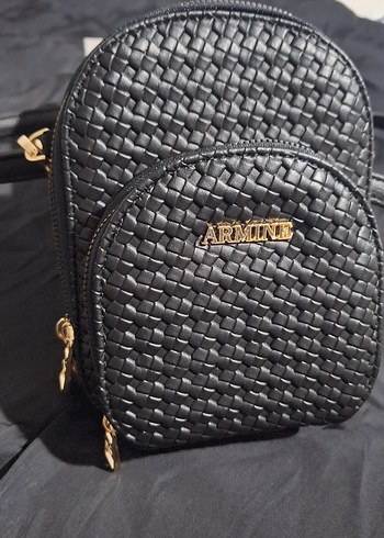 Desenli Deri Kadın Çapraz Çanta - Görsel 7