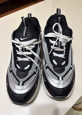 Gri Bağcıklı Spor Kadın Sneakers - Görsel 6