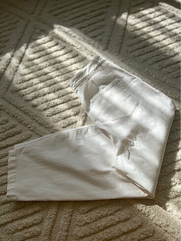 Zara beyaz pantolon - Görsel 3